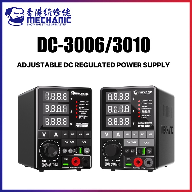 High Precision Dc Power Supply 30V 10A - MECHANIC DC-30 Serie Desktop Regelbare DC-voeding