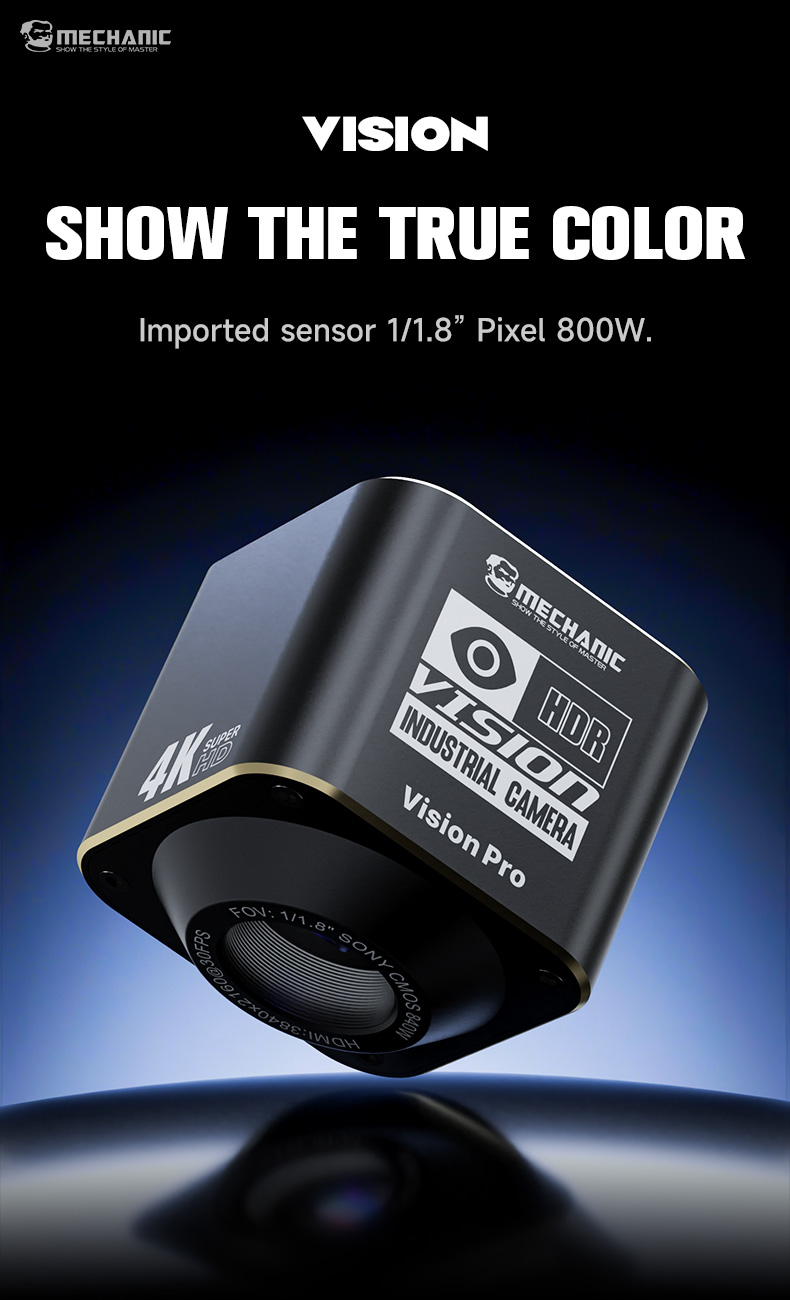 Monteur Vision Pro IMX678 Sony - 4K Microscope Camera Sony Sensor recensie en prijs