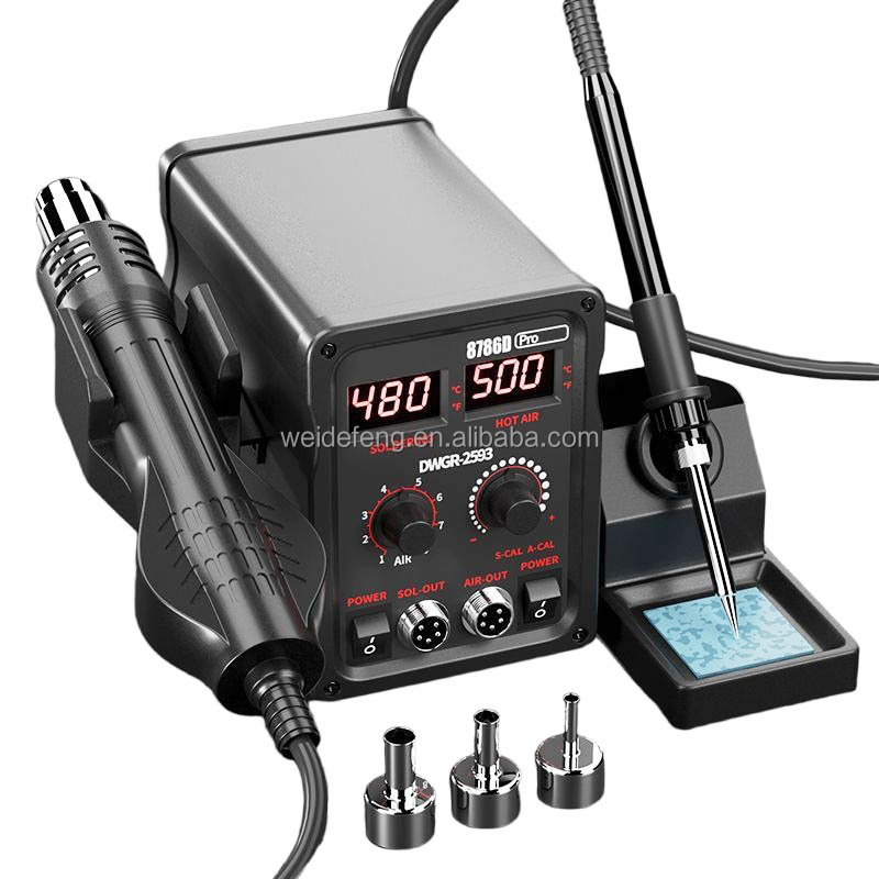 Elektrische reparatieset met L - 2 In 1 Soldering Rework Station 750W recensie en prijs